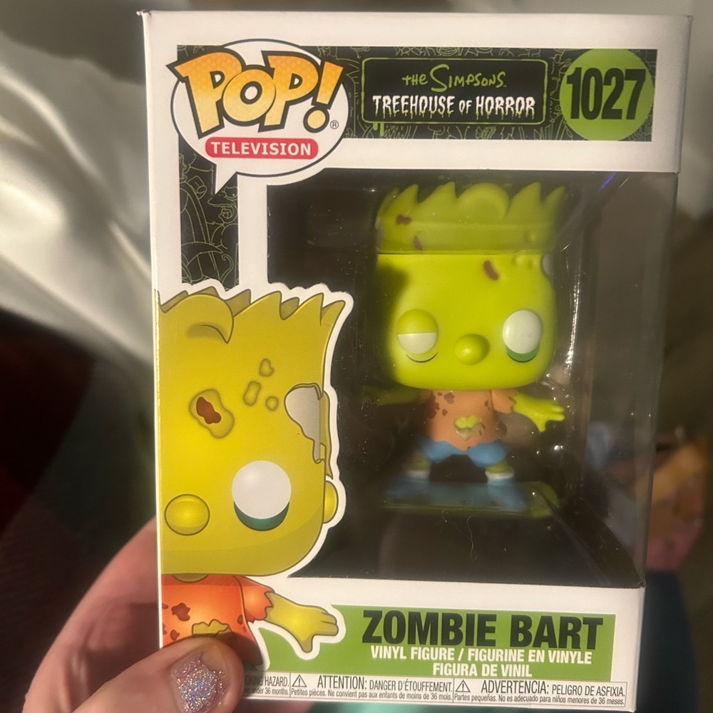 zombie bart simpson funko pop
